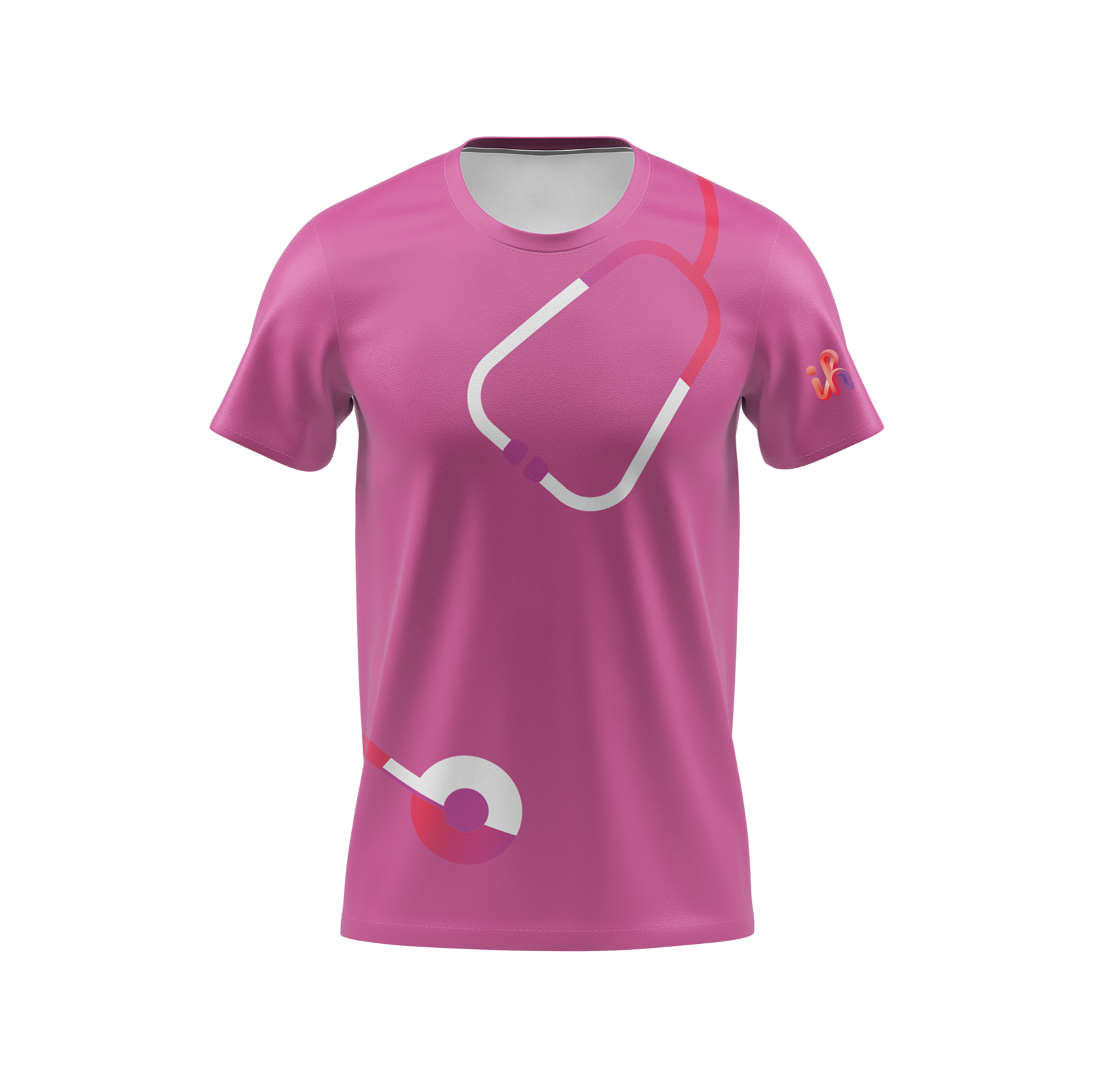 Sublimated Tee Stethescope Light Purple 